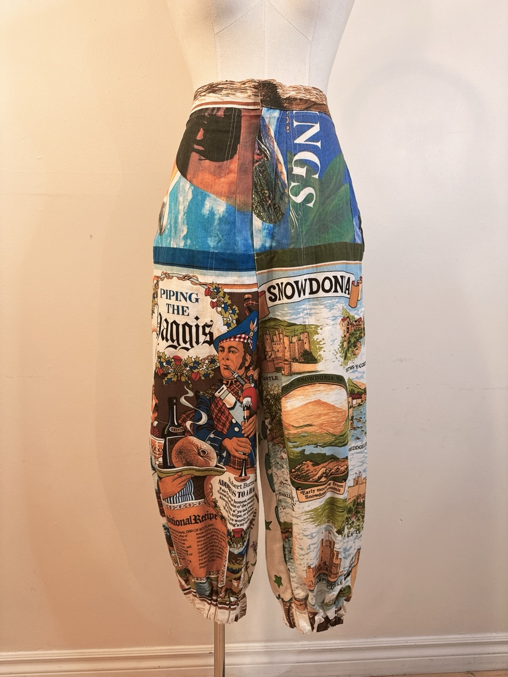 Vintage Tea Towel Pants ✨
